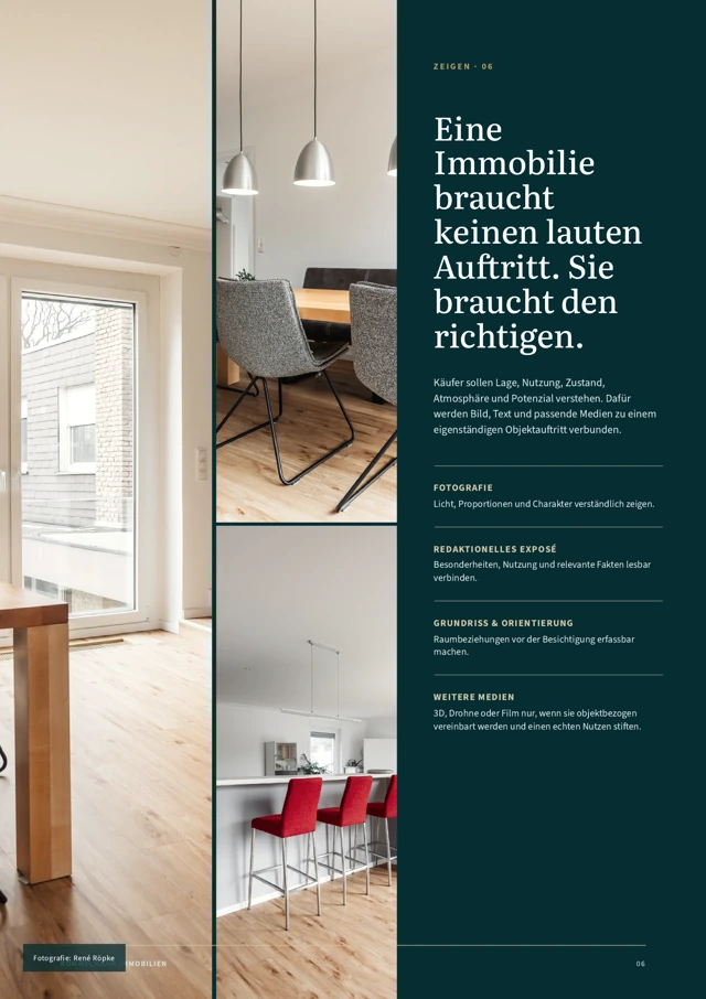 Innenseite der Eigentümerbroschüre